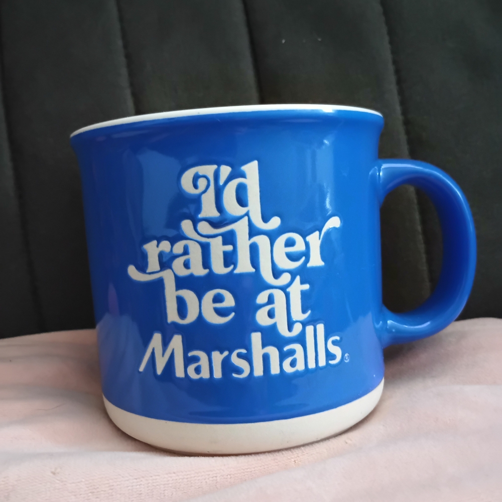 Marshalls Blue and White Dining Mug